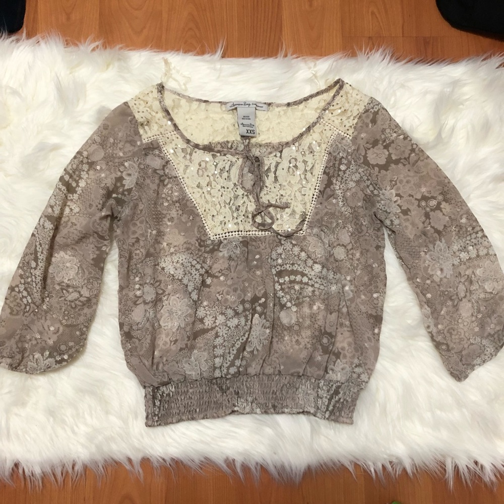 Macy’s American Rag Chiffon Blouse